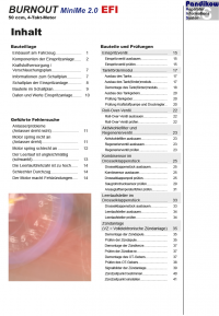 Reparaturanleitung RIS BURNOUT MiniMe 2.0 50, Gemischaufbereitung und Diagnose