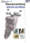 Reparaturanleitung RIS Znen Kingkong 125, Antrieb und Motor