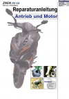 Reparaturanleitung RIS Znen R9 125, Antrieb und Motor